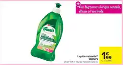 Carrefour Liquide vaisselle WINNI'S offre