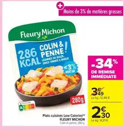 Carrefour Market FLEURY MICHON Colin & Penne offre