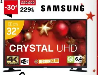 BUT Smart tv led 32" samsung offre