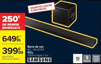 Carrefour SAMSUNG Barre de son offre