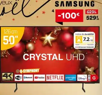 BUT Smart tv crystal 50" offre