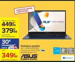 Carrefour ASUS Ordinateur portable offre