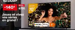 BUT Smart tv 70" sharp offre
