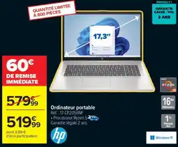 Carrefour Ordinateur portable offre