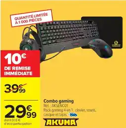 Carrefour AKUMA Combo gaming offre