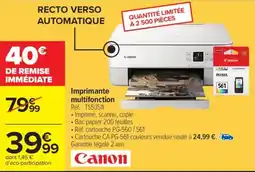 Carrefour CANON Imprimante multifonction offre