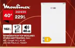 BUT Réfrigérateur top moulinex studio offre