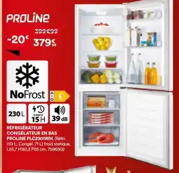 BUT Réfrigérateur congélateur en bas proline offre