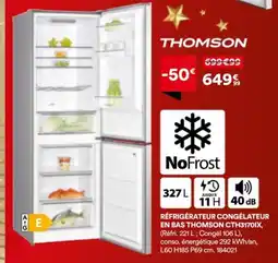 BUT Réfrigérateur congélateur en bas thomson offre