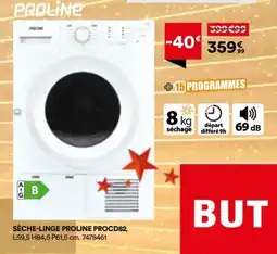 BUT Sèche-linge proline offre