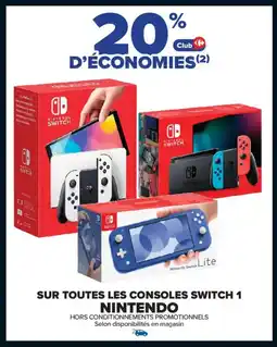 Carrefour Sur toutes les consoles switch 1 nintendo offre