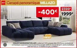 BUT Canapé panoramique millazo offre