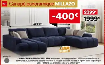 BUT Canapé panoramique millazo offre