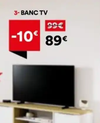 BUT Banc tv offre