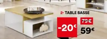 BUT Table basse offre