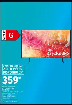 Intermarché Hyper Samsung TÉLÉVISION UHD offre