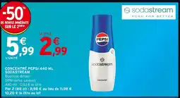 Intermarché Hyper SODASTREAM Concentré pepsi 440 ml offre