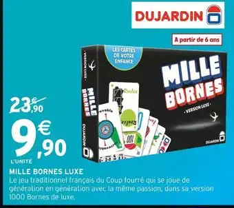 Intermarché Hyper Dujardin Mille Bornes Luxe offre