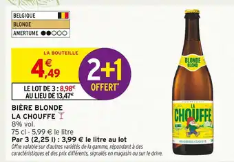 Intermarché Express La Chouffe Bière Blonde offre