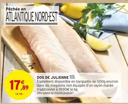Intermarché Dos de Julienne offre