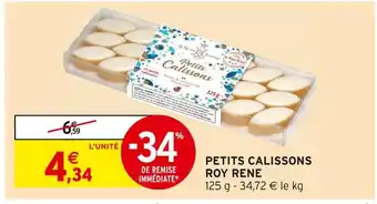 Intermarché ROY RENE Petits calissons offre