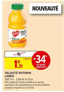 Intermarché LIEBIG Velouté Potiron offre