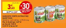 Intermarché SAINT ÉLOI Haricots verts extra-fins offre