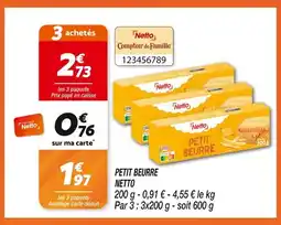 Netto NETTO Petit Beurre offre