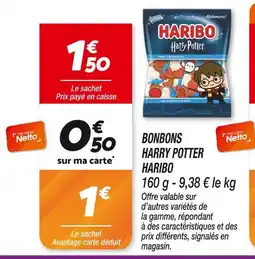 Netto Haribo Bonbons Harry Potter offre