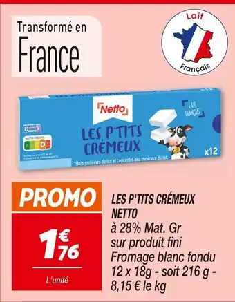 Netto Netto Les P'tits Crémeux offre