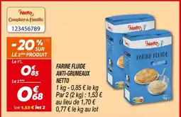 Netto NETTO Farine Fluide Anti-Grumeaux offre
