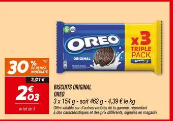 Netto OREO Biscuits Original offre