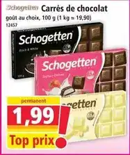 Norma Carres de chocolat offre