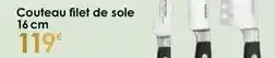 Culinarion Couteau filet de sole 16 cm offre