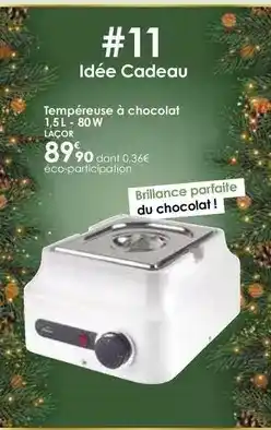 Culinarion Lacor - tempéreuse à chocolat offre
