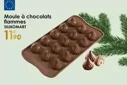 Culinarion Silikomart - moule à chocolats flammes offre