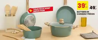 Stokomani Tous - batterie de cuisson 7 pièces offre