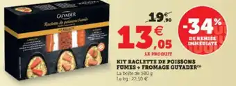 Super U Kit Raclette de Poissons offre