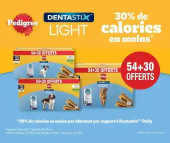 Tom&Co Pedigree dentastix light offre