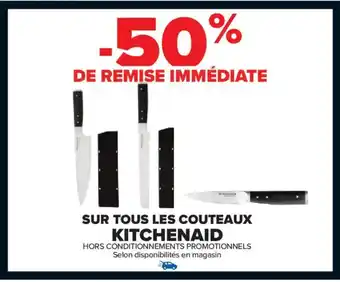 Carrefour Sur tous les couteaux kitchenaid offre