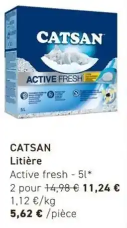 Tom&Co Catsan litière offre