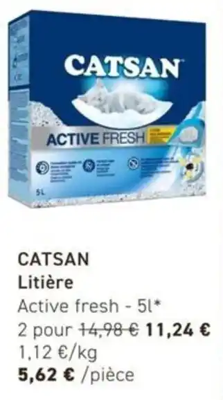 Tom&Co Catsan litière offre