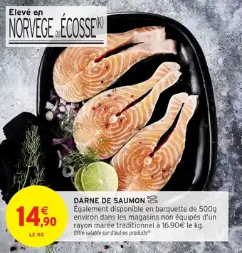 Intermarché Hyper Darne de saumon offre