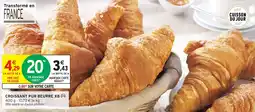 Intermarché Hyper Croissant pur beurre x8 offre
