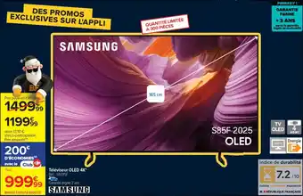Carrefour SAMSUNG Téléviseur OLED 4K offre