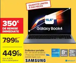 Carrefour SAMSUNG Ordinateur portable offre