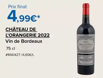 Costco Vin de bordeaux offre