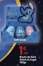 Maxi Bazar Stitch - boule de bain offre
