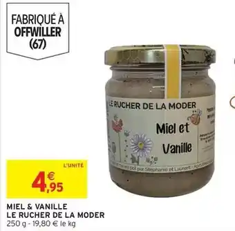 Intermarché Hyper Le rucher de la moder - miel & vanille offre