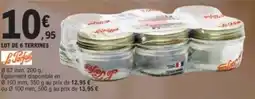 E.Leclerc Lot de 6 terrines offre